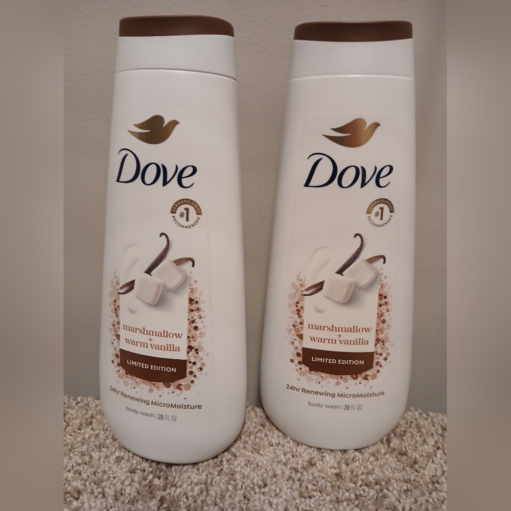 Dove Marshmallow Body Wash Set Of 2